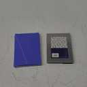 Modern Rectangular Silver Frame 2.375” x 3.5” - Black Velvet Backing, Gift