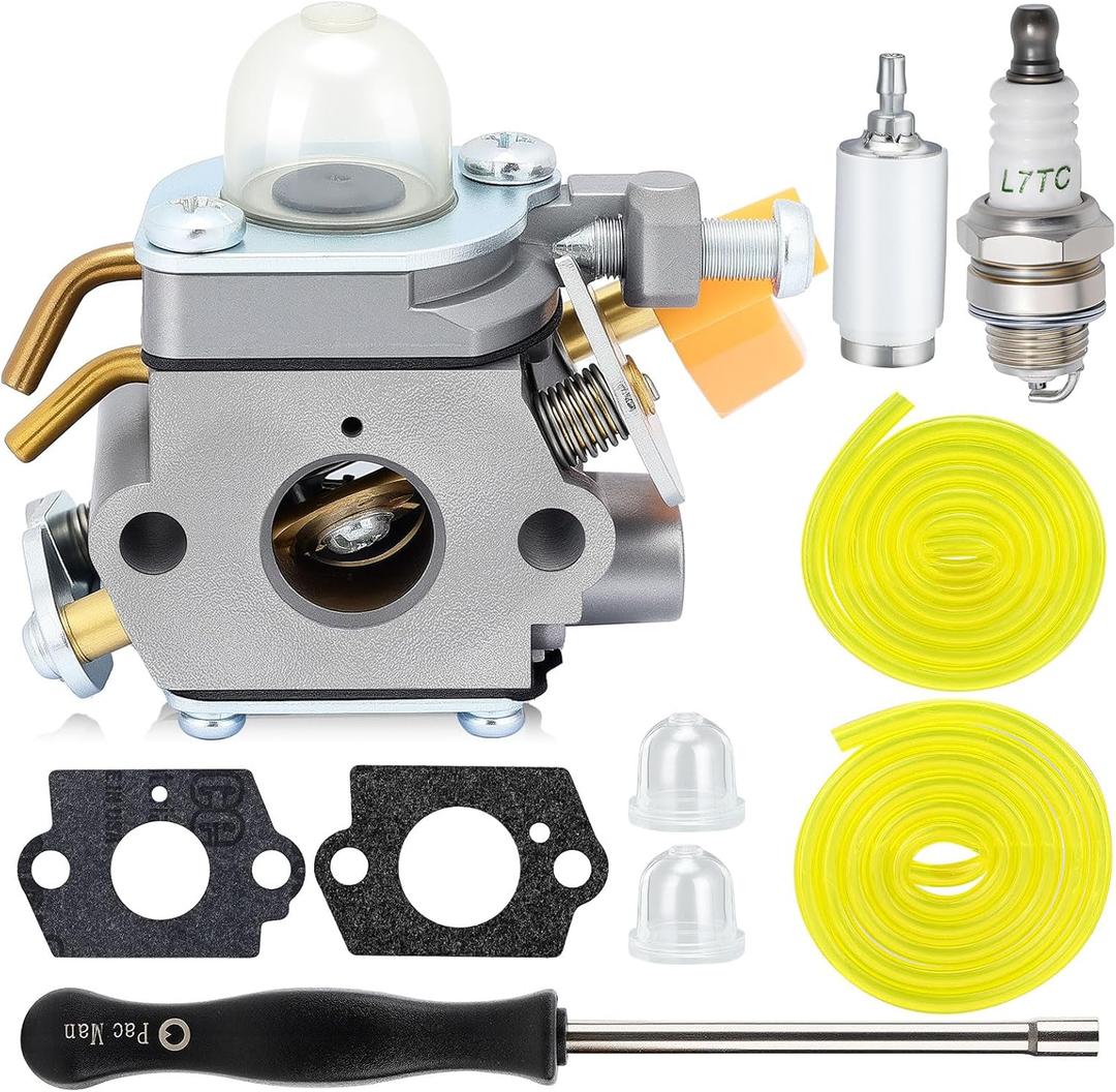 Powtol 308054043 Carburetor for Ryobi CS26 SS26 RY09056 CS30 SS30 EX26 RY28040 RY28020 RY28000 RY09053 RY09055 RY28025 RY28021 26CC Trimmer Brushcutter