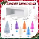 Marsui 13 Pcs Color Matching Game Kit Fun Challenge Group Family Adults Activity Indoor Outdoor for Adults Birthday Party Supplies (Christmas Trees)