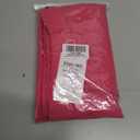 Women's Casual Pleated Dressy Business Work Shorts Elastic High Waisted Wide Leg with Pockets (Pink, XL)