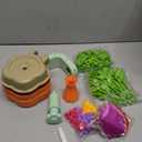 Scvcid DIY Art Flower Toys Include Extra Accessories Set, Arts and Crafts Activity Kit for Kids Ages 3-12, Fabric Bouquet Craft for Toddler, Birthday Gifts for 3 4 5 6 7 8 9 10 11 12 Year Old Girls (green)