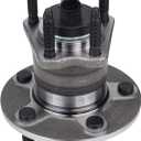 Autoround 512285 Rear Wheel Bearing and Hub Assembly for Chevy Cobalt/HHR, Malibu, Pontiac G6, Saturn Aura 5 Lug