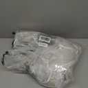 100% Blackout Curtains for Bedroom, Double Layer Ivory Curtains, Black Out Curtain 108 inch long With Sheer Overlay for Living Room, Room Darkening Window Drapes with Grommet, 52"W x 108"L