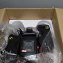 Under Desk Elliptical Machine, Electric Elliptical Leg Exerciser for Seniors with 12 Adjustable, Portable Quiet Elliptical Exercise Machine, Seated Pedal Exerciser with Remote Control (Orange)