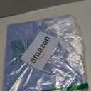 Lanpn Photo Album Scrapbook 12x12, Linen Cover Wreath Design Top Load 3 Ring Folder Binder Photobook Photo Book 12 x 12 inch with 30 Plastic Sleeves 60 Pages Blue