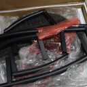 Yuede Small Side Table for Small Spaces with Storage Basket, Round End Table 3-Tier NightStand Sofa Corner Table for Living Room, Bedroom, Patio and More 24in Tall Rustic Brown (11.81" Dia)