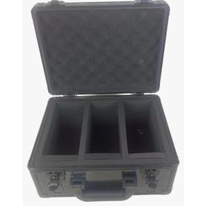 Crazy Horse Hobby Slab case compatible with Toploader PSA/BGS/SGC Graded Card Storage With Locks & keys (Black, 3 Row)