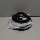 W10290350 W10290353 Black Porcelain Burner Drip Pans By AMI PARTS - Replacement for Whirl-pool Electric Range Cooktop - Includes 2 8-Inch and 2 6-Inch Pans