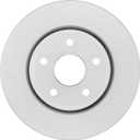 BOSCH 16011493 QuietCast Premium Disc Brake Rotor - Compatible with Select Dodge Durango; Jeep Grand Cherokee; FRONT - Single