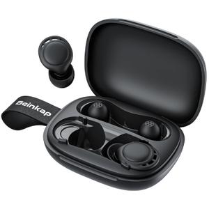 Ear Plugs for Sleeping Noise Reduction, Beinkap Reusable Earplugs Hearing Protection for Focus, Study, Work 6 Pair Eartips in S/M/L Flexible Silicone Soft 35dB Noise Cancelling with Storage Case