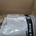 Area Rug for Living Room - 8x10 Soft Washable Oriental Vintage Floral Distressed Large Carpet - Fade Stain Resistant Non Slip Rugs for Bedroom Dining Room Nursery Dorm Office Home Decor - Blue/Beige