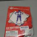 Morphsuits Blue Mighty Morphin Power Rangers Costume Kids, Power Rangers Kids, Boys Halloween Costume (Large)