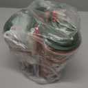 Manna Reusable & Eco-Friendly Color Changing Tumbler 12 oz & Straw. Set 12 Cup, 12 Lids, 8 Straws