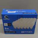 ENERGETIC SMARTER LIGHTING 24-Pack A19 LED Light Bulbs 60 Watt Equivalent, Cool White 4000K, E26 Medium Base, Non-Dimmable LED Light Bulb, ETL Listed