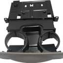 in Dash Cup Holder Insert w/Ashtray Gray Compatible with Ford F250 F350 F450 F550 Super Duty Truck Excursion 1999-2004 Front Dashboard Pull Out Cupholder YC3Z-2513560-CAD