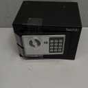 Yuanshikj Electronic Deluxe Digital Security Safe Box Key Keypad Lock Home Office Hotel Business Jewelry Gun Cash Use Storage money (BLACK)