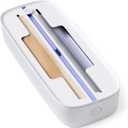 YouCopia StoraRoll Wrap Dispenser 2-in-1, Drawer Organizer for Foil, Plastic Wrap, Parchment and Wax Paper with Safety Cutters and Labels for Kitchen Organization