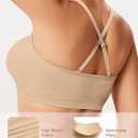 LetsJoli Push Up Strapless Bras for Women Supportive Bandeau Bra Non Slip Wireless No Underwire Padded Tube Bra (Pink, M)