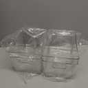 ClearSpace Clear Plastic Storage Bins Pantry Organizers & Storage Containers, Cabinet Organizer - Home Organization Must Haves for Kitchen, Laundry Room, Office, Closet, Garage & Freezer