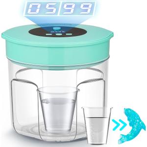 Antstone Resin Bubble Remover Pro Airless Technology, Quick 99% Bubble Removal Within 9 Mins, 98kPa High Vacuum, 3L Big Capacity for Epoxy, UV Resin, Silicone, Art Resin Mold Casting, Jewelry Making