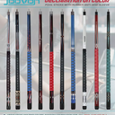 Joovon Pool Sticks Set of 4 and Pool Sticks Set of 2 with 13mm Cue Tip 58"