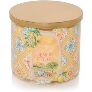 Yankee Candle 3-Wick Decorative Scented Candle, Hello Italy Collection, Lemon Gelato, 14.5 Ounce (Pack of 1)