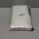 ALYVIA SPRING Long Fabric Shower Curtain Liner Waterproof - 72" x 78", Soft & Lightweight Long Shower Curtain with Magnets, Machine Washable - 72x78, White