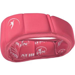 Soft Shell Non-Tackle Headgear, Lightweight, Breathable, Moisture-Wicking, Designed for Flag Football, Soccer, Volleyball, Field Hockey & Figure Skating (Adult, Pink)