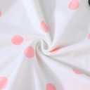 Baby Girl Fall Clothes: Soft Long Sleeve Bow Tie Print Outfits Casual Birthday Party Clothing for 6Months-3T (Pink)