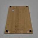 Wood Cutting Board Compatible with Ninja Foodi SP101 SP201 SP301 Air Fryer Oven, Accessories for Convection Oven with 4 Silicone Feet 16.3"  10.4",Add Storage Space,Protects Cabinet