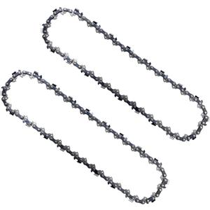 2PC 10 inch Chainsaw Chain for Worx WG323 WG323.9 Chainsaw, 10" Replacement Chain for Worx WG322 WG322.9 Chain Saw