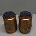 2 Pack Solar Lanterns Outdoor Hummingbird Garden Decor, Gifts for Mom Women Grandma Birthday, Waterproof Metal Hanging Solar Lights with Shepherd Hook LED Decorative Outside for Yard Patio Lawn Porch