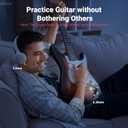 UGREEN 1/8 to 1/4 Stereo Cable 3.5mm TRS to 6.35mm Audio Cable Guitar to Aux Male Cord with Zinc Alloy Housing and Nylon Braid for Guitar, Laptop, Home Theater Devices, Speaker and Amplifiers 6.6FT