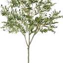 Artificial Olive Tree, 6ft Tall Faux Tree for Indoor with Realistic Olive Tree Branches and Lifelike Fruits, Fake Olive Tree for Modern Home Office Living Room Bathroom Decor Indoor