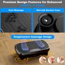 TDH Vibration Plate Exercise Machine, 10 Preset Modes & 120 Levels Vibrating Platform for Lymphatic Drainage, Weight Loss and Fat Burning, Shake Platform for Men and Women