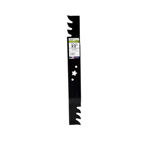 MaxPower 331749XB Commercial Mulching Blade for 22 in. Cut Craftsman, Husqvarna and Poulan Mowers Replaces OEM #'s 580244001, 580244002, 587199603