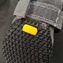 Y&E Dog Boots, Waterproof Rugged Anti-Slip Sole Dog Shoes with Reflective Adjustable Straps for Small Medium Large Dogs, Paw Protector, Breathable Outdoor Puppy Booties for Hot Pavement Black 4PCS, Size 2 Inches