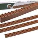 Hausse 16.5ft Bird Spikes, Squirrel Small Birds Pigeons Repellent Spikes for Outdoor, Wall, Fence (Set of 12)