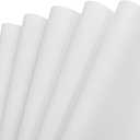 MECCANIXITY EVA Foam Sheets White 19.7 Inch x 17.7 Inch 0.8mm Thick Crafts Foam Sheets for Costumes, Arts and Crafts Projects Pack of 5