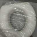 770-610 4 Inch Portable Raised Toilet Seat Riser, Elevated Toilet Seat for Seniors
