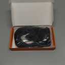 Clip in Hair Extensions Real Human Hair, Invisible Seamless Straight Remy Human Hair Extensions Clip ins for Women (1B Natural Black, 20'')