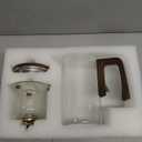 Enchanti Tea Pot, Magnetic Glass Teapot with Removable Infuser, with Strainer and Handle for Home, Gifting, Outdoor and Office (no cup,600ml)