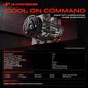 A-Premium Air Conditioner AC Compressor with Clutch Compatible with Chrysler Pacifica 2017-2022, Voyager 2020-2022, 3.6L