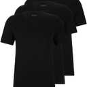 BOSS Men's 3-Pack V Neck Jersey T-Shirts (Medium)