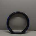 PINCTROT XL Size 17.5-18 Inch Comfy Grip Steering Wheel Cover for Semi Truck, Fits RV, Big Rig Trucker, 18 Wheeler and Classic Cars, Anti-Slip Design 17.5-18 Inch(Silicone White)