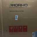 Amorho Bathroom Mirror, 36x36 Inch White Thick Metal Framed Wall Mirrors for Over Sink, Bedroom, Living Room, Entryway, Rectangle Wall-Mounted Mirrors(Horizontal/Vertical).