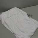 7.2FT White Round Backdrop Cover for 5 to 7.2ft Circle Arch Stand - Adjustable Round Arch Cover Circle Back Drop Cover for Birthday, Wedding, Baby Shower Photography Party Background Decor