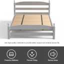 Imperius Mattress Support Wooden Bunkie Board/Bed Slats/Queen Bed Board Under Mattress Support(30"x 60" Twin Size)