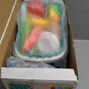 130Pcs Kitchen Playset, Toddler Pretend Cooking Play Pots, Pans, Utensils Cookware, Daily Food Fruit Veges, Shopping Storage Basket, Dessert, Prop Money, Learning Gift for Child (Blue)