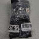 baleaf Women 8" Biker Shorts with Pockets, High Waisted Workout Short Tummy Control Yoga Gym Spandex Running Volleyball (Black)